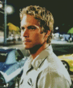 Fast And Furious Brian Oconner Diamond Painting