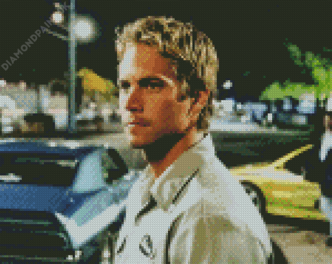 Fast And Furious Brian Oconner Diamond Painting