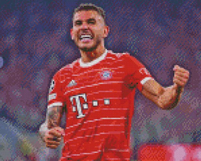 Football Player Lucas Hernandez Diamond Painting