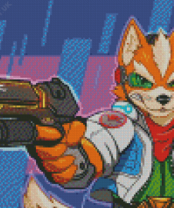 Fox Mccloud Diamond Painting