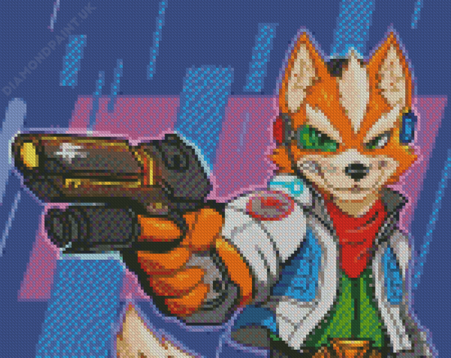 Fox Mccloud Diamond Painting