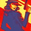 Illustration Agent Peggy Carter Diamond Painting