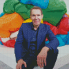 Jeff Koons Sculptor Diamond Painting