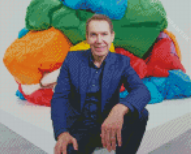 Jeff Koons Sculptor Diamond Painting