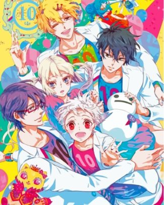 Karneval Anime Manga Serie Diamond Painting