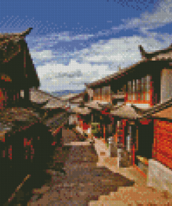 Lijiang Alleys Diamond Painting