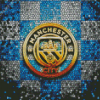 Manchester City Football Club Logo Diamond Painting