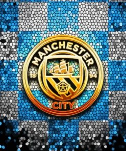 Manchester City Football Club Logo Diamond Painting