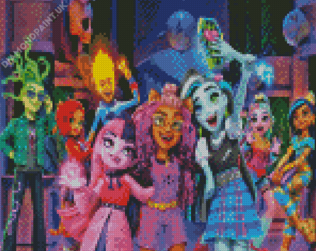 Monster High Diamond Painting