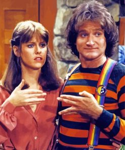 Mork And Mindy Characters Diamond Painting