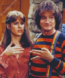 Mork And Mindy Characters Diamond Painting