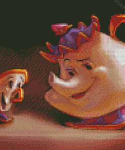 Mrs Potts Diamond Painting