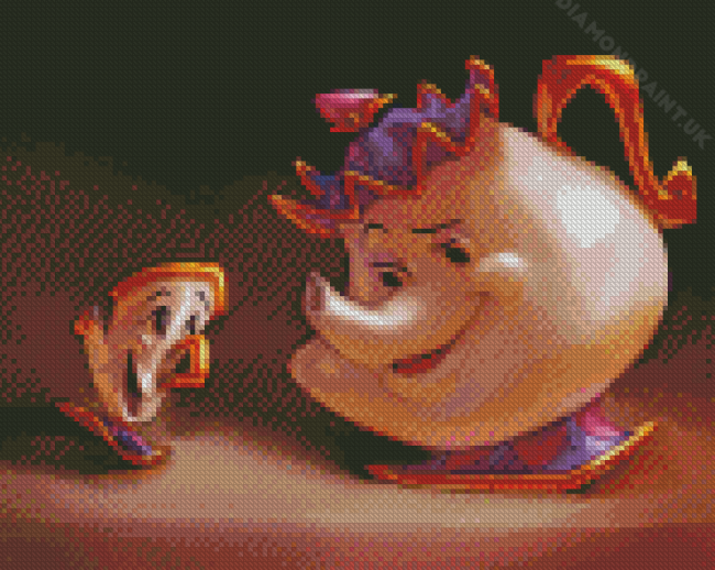 Mrs Potts Diamond Painting