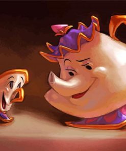 Mrs Potts Diamond Painting