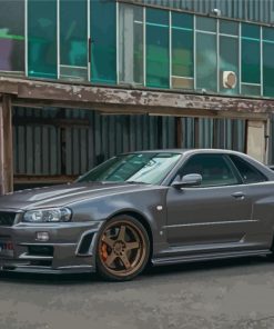 Nissan Gtr R34 Diamond Painting