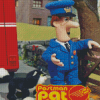 Postman Pat Special Delivery Service Poster Diamond Painting