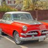 Red And Silver 1956 Dodge Diamond Painting