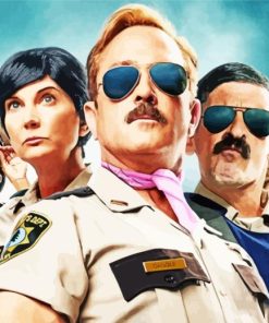 Reno 911 Characters Diamond Painting