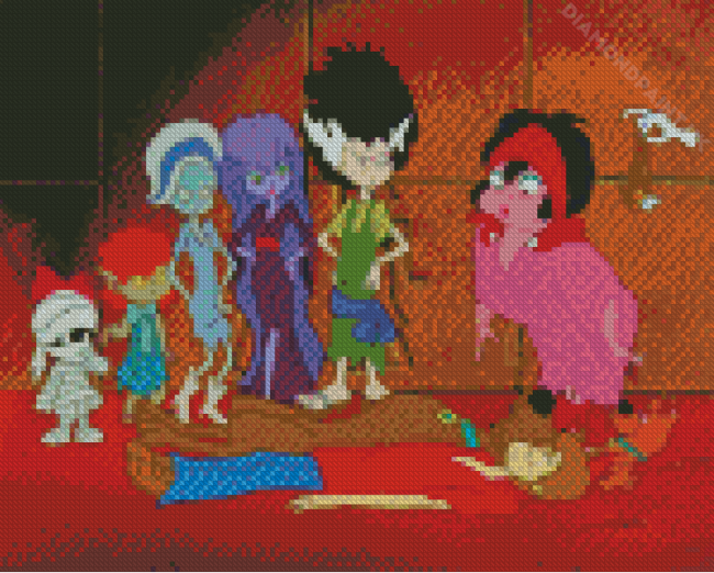 Scooby Doo And The Ghoul School Diamond Painting