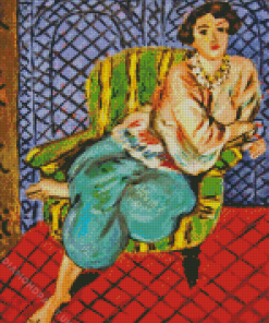 Seated Odalisque Henri Matisse Diamond Painting