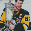 Sidney Crosby Hockey League Player Diamond Painting