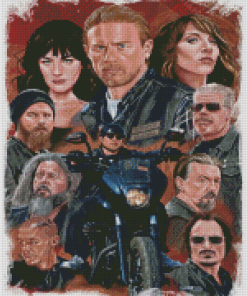 Sons Of Anarchy Diamond Painting