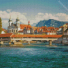 Spreuer Bridge View Diamond Painting