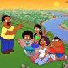 The Cleveland Show Family Trip Diamond Painting