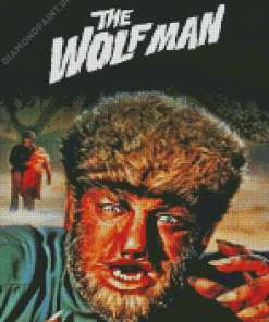 The Wolf Man 1941 Poster Diamond Painting
