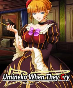 Umineko When They Cry Girl Character Poster Diamond Painting