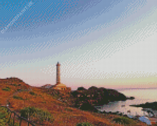 Ustica Lighthouse Diamond Painting