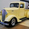 Yellow 1936 Chevy Truck Diamond Painting