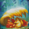 Aesthetic Ninetales Diamond Painting