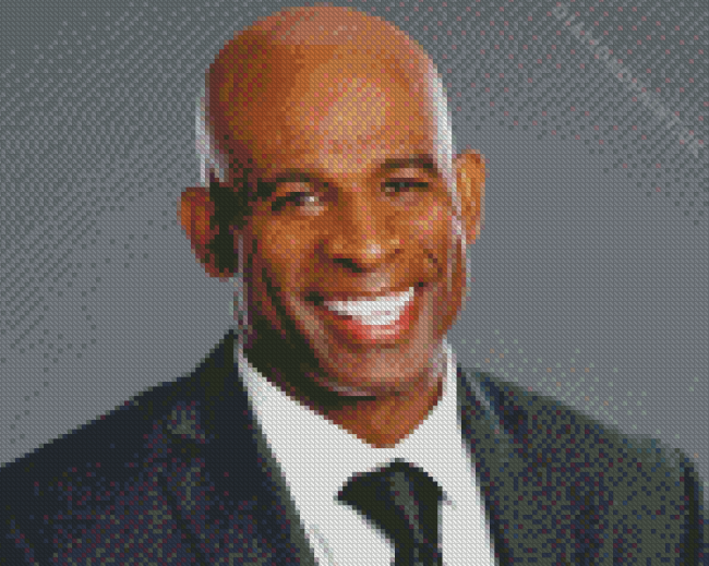 American Footballer Deion Sanders Diamond Painting