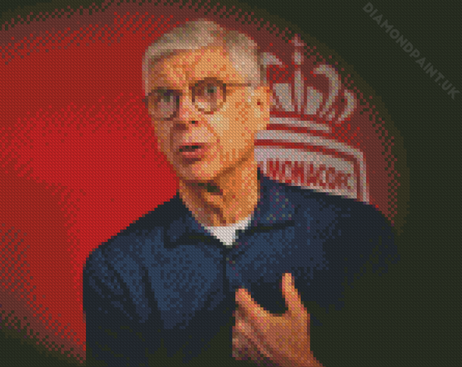 Arsene Wenger Manager Diamond Painting