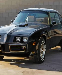 Black Pontiac Trans Am Diamond Painting