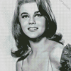 Black And White Ann Margret Actress Diamond Painting