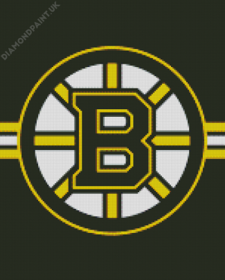 Boston Bruins Team Logo Diamond Painting