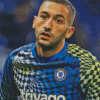 Chelsea Player Hakim Ziyech Diamond Painting