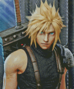 Cloud Strife Series Character Diamond Painting