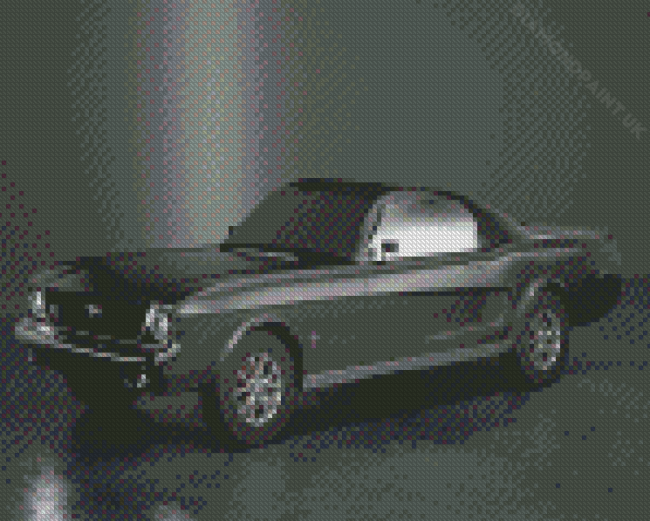 Cool Ford Mustang 65 Diamond Painting