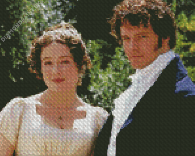 Darcy And Lizzy Movie Diamond Painting