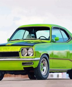 Green Plymouth Duster Diamond Painting