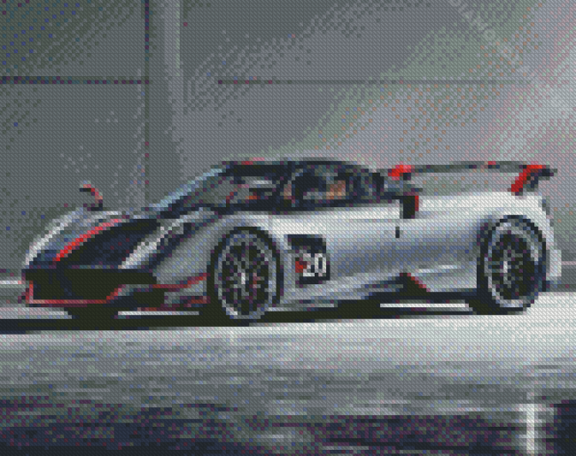 Grey Pagani Diamond Painting