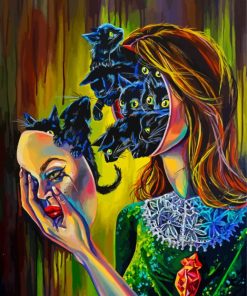 Horror Woman Diamond Painting