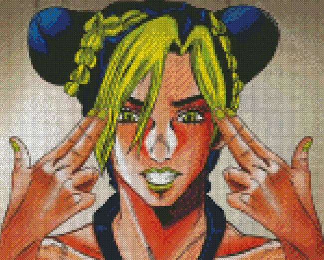 Jolyne Diamond Painting