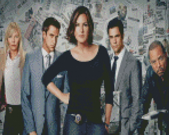 Law And Order Special Victims Unit Detectives Diamond Painting