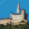 Marksburg Castle Diamond Painting