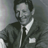 Monochrome Danny Kaye Diamond Painting