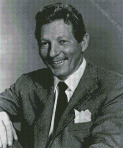 Monochrome Danny Kaye Diamond Painting
